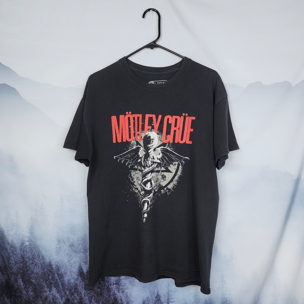 Motley Crue Graphic Band Tee Black Large
